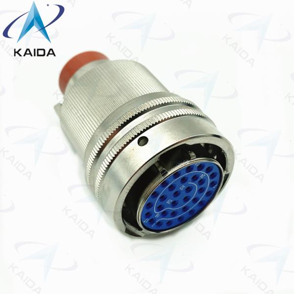 Hermetic Aviation Plug Connector 32 Female Pins Industrial Plug Connector