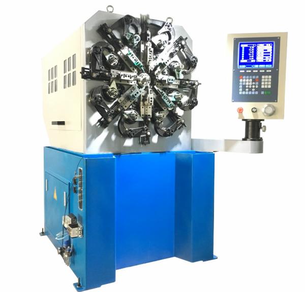 Buy High Precision 5 Axis CNC Spring Forming Machine With Wire Rotation And Spinner at wholesale prices