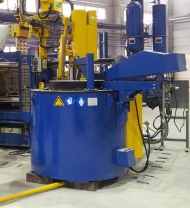 Quality Rapid Heat Up Electric Crucible Aluminum Melting Furnace Rapid Heat Up 980 Deg for sale