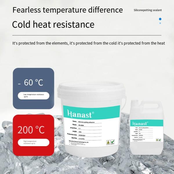 Silicone Potting Compound For Electronics AB Silicone Potting Compound Rubber Raw Material For Electronic Appliances