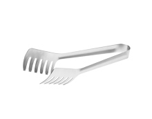 V-Shaped Stainless Steel Pasta / Spaghetti Tongs, Salad Tongs, Buffet Serving Line Supplies