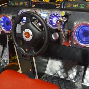 Coin Operated 42 Inches Driving Racing Car Simulator Arcade Game Machine/Dirty