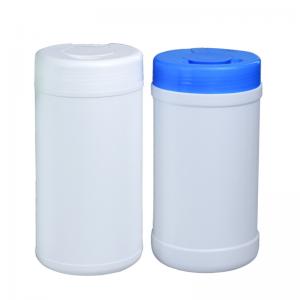 China Matte HDPE Plastic Container 750ML Open Top HDPE Drum on sale