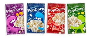 Quality custom printing Plastic Packaging custom printed popcorn zipper bags for sale