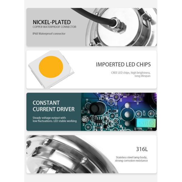 9W DMX512 RGB Control In Ground Driveway Lights SS316L Under Ground Led Light