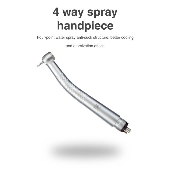 0.25-0.3Mpa Dental High Speed Handpiece Led Handpiece Integrate E Generator