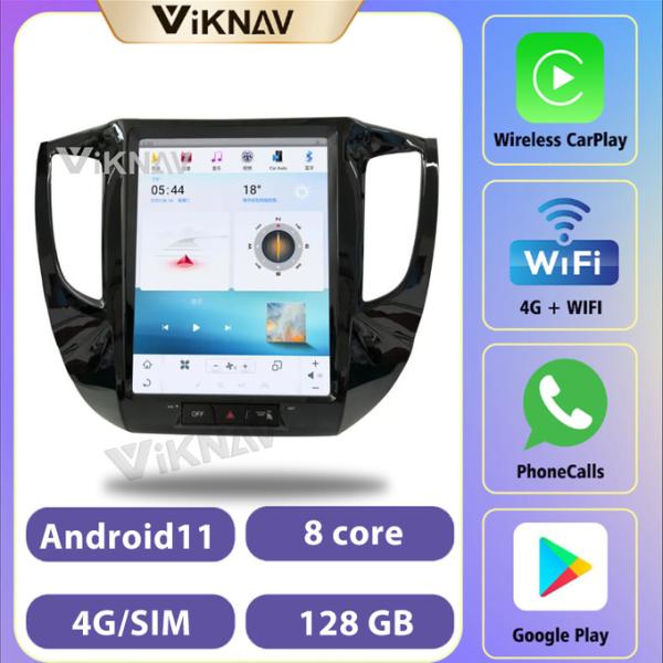 For 2015-2018 Mitsubishi L200 12.1Inch Android Car radio Navigation GPS Multimedia DVD Player Wireless Carplay 4G BT DSP