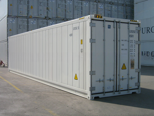 12192 x 2438 x 2896mm Thermo King Cooling Refrigerator 40ft High Cube Reefer Container Get Yours Today for Transportation