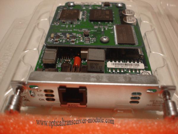 Buy Custom Cisco Router Modules , High Speed WAN Interface Card HWIC-1ADSL at wholesale prices