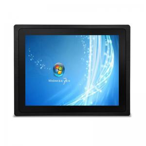 China 12 Inch Touch Screen Industrial Panel Pc J1900 All In One Computer With COM Port on sale
