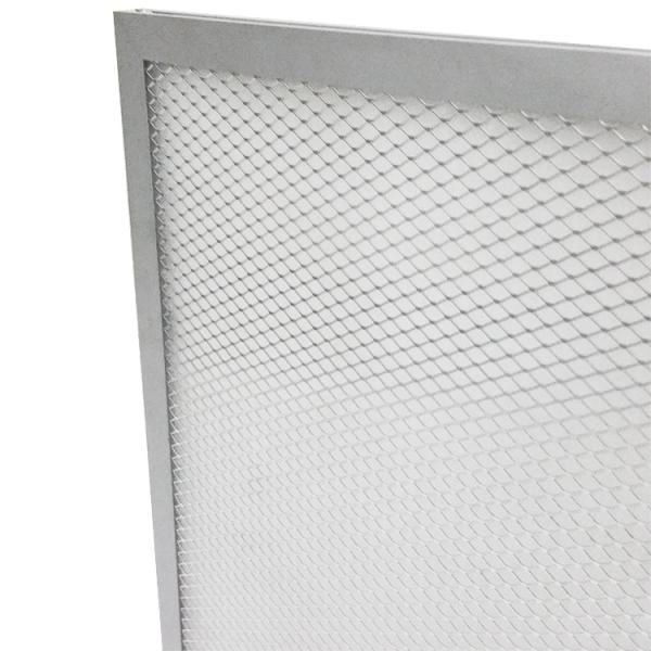High Efficiency Hepa Pre Filter Aluminum Galvanized Frame With Wire Mesh