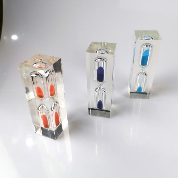 Decorating Acrylic Hourglass 1 Minute Hourglass Timer For Kids Game