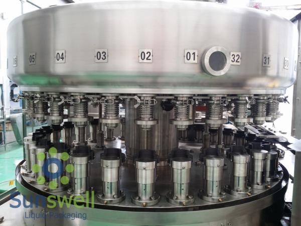 Buy Powerful  Automatic Aluminum Can Filling Machine For Beverage Juice / Beer Soda at wholesale prices