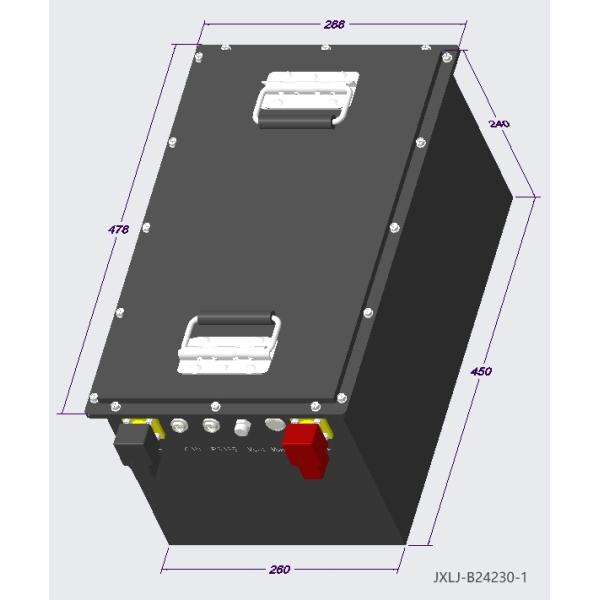 High-Capacity 24V 230Ah Battery for Sweepers-Reliable Power Output