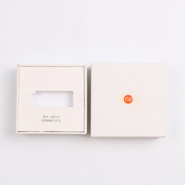 Minimal U Disk Rigid Box Art Paper Packaging Box For Smart Device Electronics