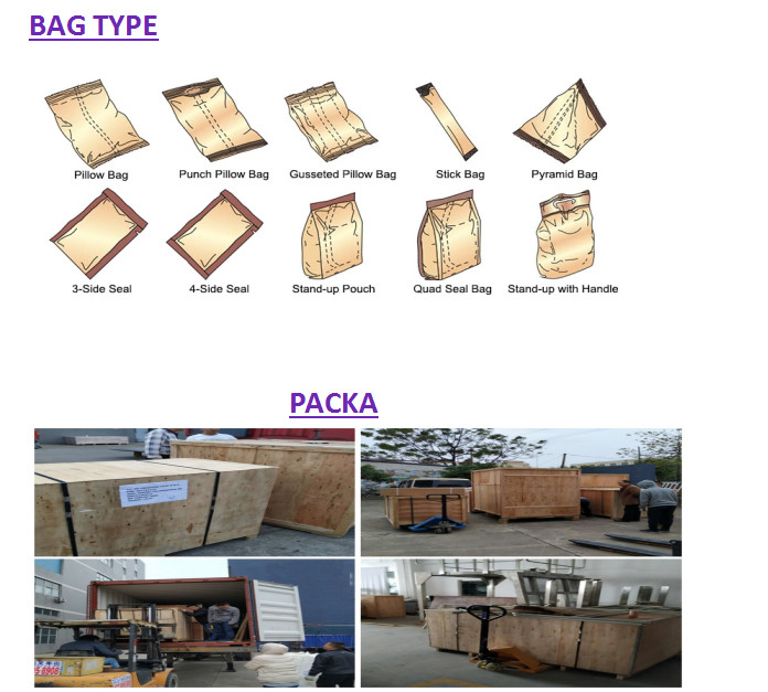 Weigher grains VFFS Packing Machine Form Fill And Seal 420A