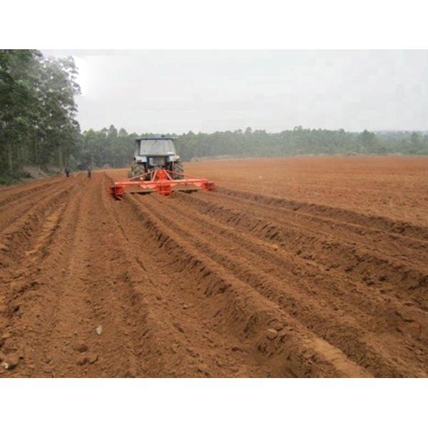 Agricultural 2 Rows 5ha/Day Compact Tractor Planter , 90hp Cassava Planting Ridger