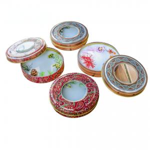 Quality Saffron Small Box Aluminum With Window Packaging ISO9001 for sale