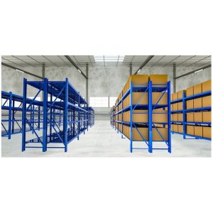 Quality Combined Wide Span Shelving Teardrop Warehouse Pallet Racks For Light Storage for sale