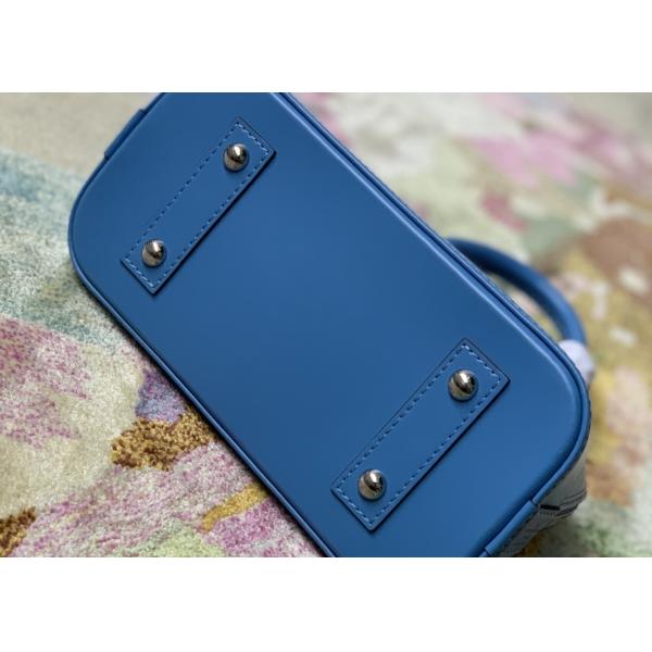 M57540 Water Ripple Alma BB Genunie leather Shell Shape Handbag