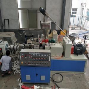 Quality 380V 50HZ 63mm 150kg/H Twin Screw PVC Pipe Extrusion Line for sale