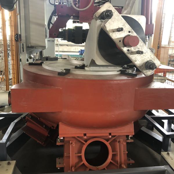 Foundry Production Line Low Pressure Die Casting Machine For Brass Water Meter