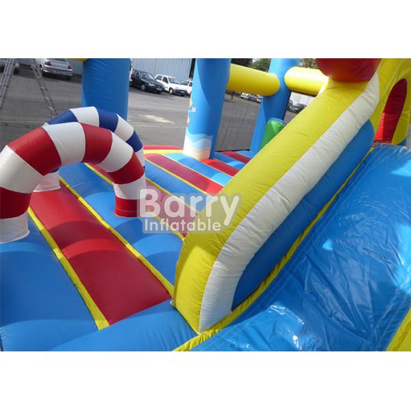 0.55m PVC Material Inflatable Park Equipment Playground / Outdoor Holiday Beach Inflatable Playland