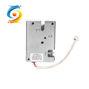 China 24v Electronic Solenoid Lock Factory Magnetic Supermarket Locker Lock on sale