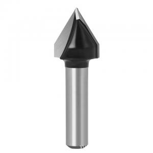 China 60° V Grooving TCT Router Bits Carbide V Knives For Engraving On Automatic Routers on sale