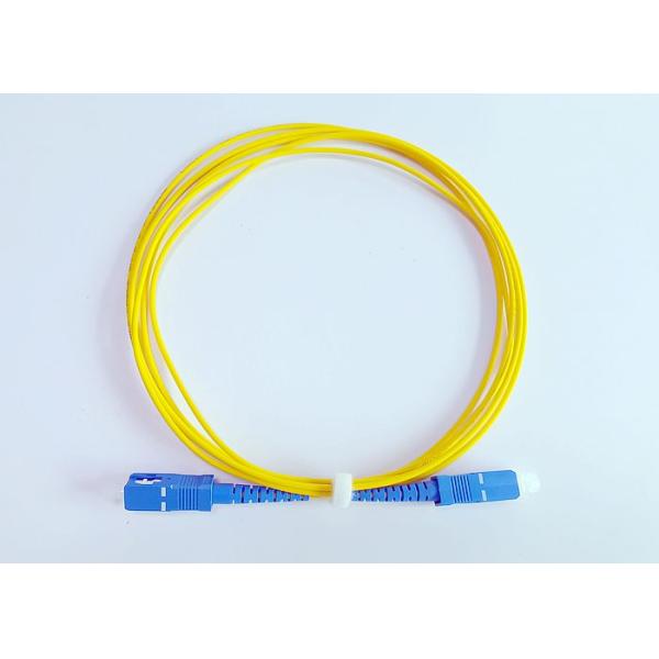 SC/UPC-SC/UPC simplex 2.0mm Ftth fiber optic patch cord singlemode G652D LSZH