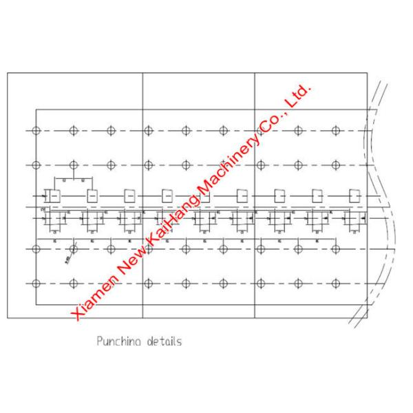 Shelf System Upright Roll Forming Machine , Sheet Metal Forming Machine For Warehouse