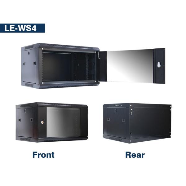 12U 19'' Computer Wall Mount Rack Locking Equipment Cabinet