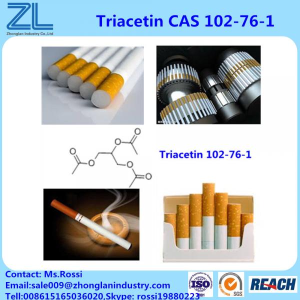 Buy Manufacturer and Supplier of Triacetin liquid as plasticizer cas 102-76-1 in China at wholesale prices