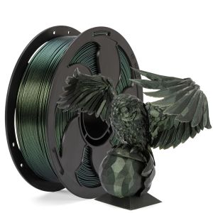 3D Printer Filament 1.75mm Color Change Filament Royal Green 1kg PLA+ Filament