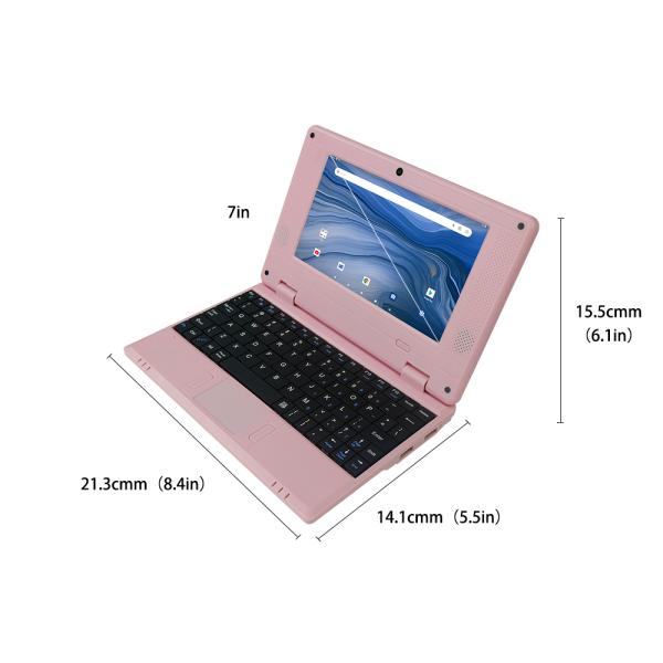 7 Inch Android Laptop Computer Allwiner A133 2GB RAM 32GB EMMC 1.50GHz Android Netbook Computer