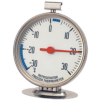 Compact Size Kitchen Thermometer Set Silver Color Surface Easy To Storage