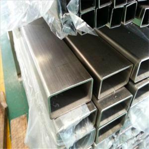 China ASTM A554 Seamless Stainless Steel Rectangular Tube 2D Cold Rolled on sale