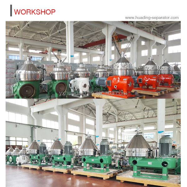 Top Quality Fermentation Disk Stack Centrifuge Separator for