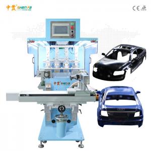 Quality 10 Pcs/Min Servo Semi Automatic Pad Printing Machine For Car Model Toy for sale