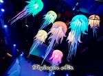 Inflatable Lighting Jellyfish with Changing Color Led Light for Party Night