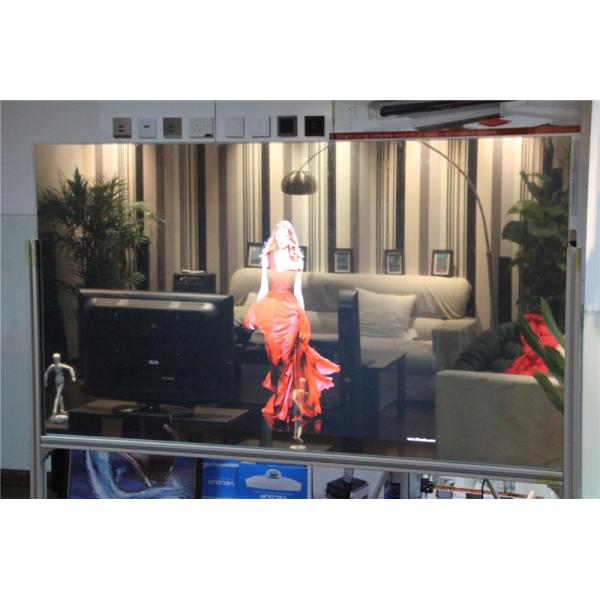 High Contrast Mirror Rear Projection Film Self Adhesive for window advertising