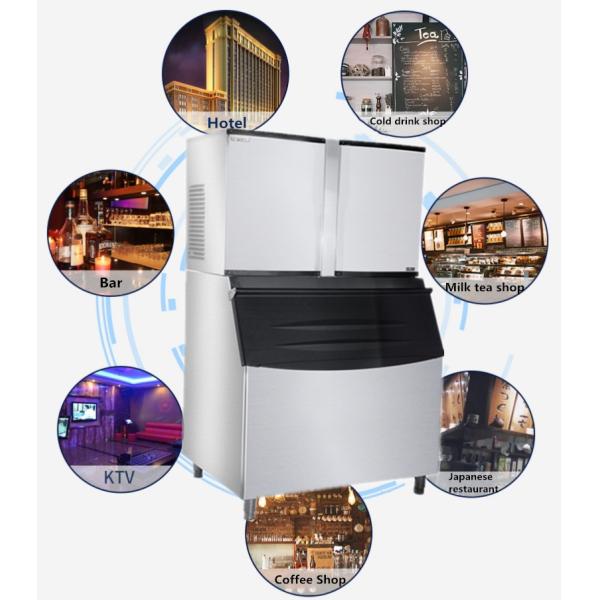 Split Type Big Size Ice Cube Making Equipment Air Cooling Mode 220V / 50Hz