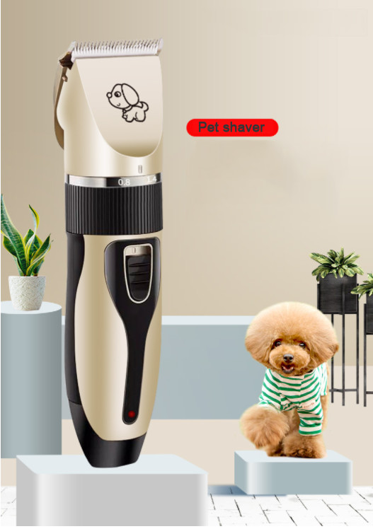 5 Speed Quiet Dog Grooming Kit Cordless Electric Rechargeable Pet Clippers