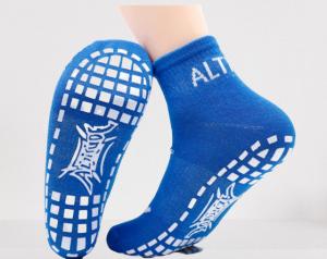 China Fashion Trampoline Socks Altitude / Flying Squirrel Jump Socks Flip Out Bounce Dubai Socks Custom Make on sale