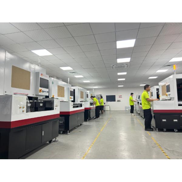 ±0.01mm Cutting Accuracy Single Table Glass Cutting Machine with Water Cooling System