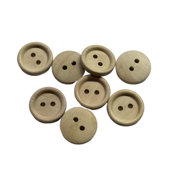 Two Holes Natural Material Buttons 24L Eco Friendly Use On Luxury Sewing