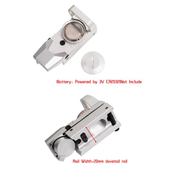 Outdoor Hunting Red Dot Sight 1 X 22 X 33mm 4 Reticles Red Green Dot Sight Scope Reflex Sights