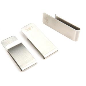 Quality Wholesale business metal clip Blank money clip can design logo for sale
