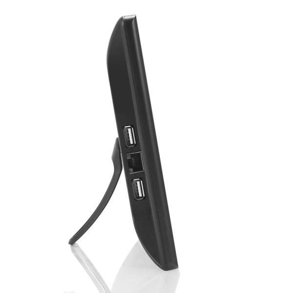 10 Inch Wall Mounted Android Advertising Display With1280x800 Multi Touch Wifi POE RJ45 Port LCD Monitor