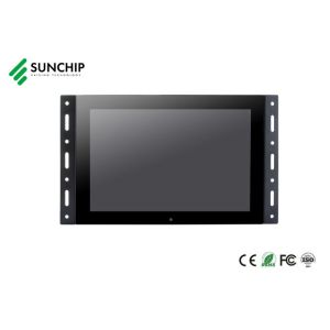 Quality RK3566 LCD Advertising Screen Wifi 4G Ultra Thin Metal Open Frame Digital Signage for sale